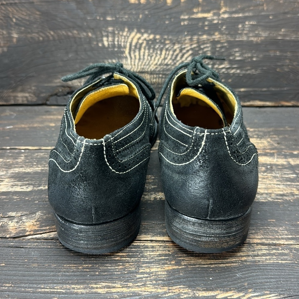 Bed Stu Leather Wingtip Oxford Shoes Size 10 - Picture 5 of 8